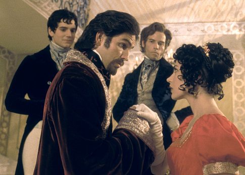 Still of Jim Caviezel, Guy Pearce, Henry Cavill and Dagmara Dominczyk in The Count of Monte Cristo (2002)