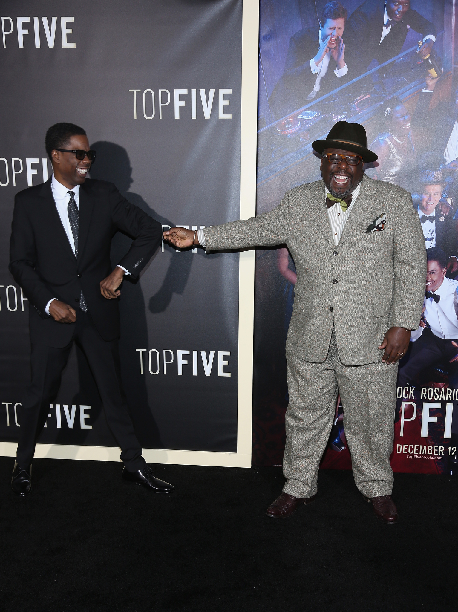 Chris Rock and Cedric the Entertainer at event of Top Five (2014)