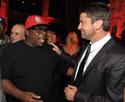 Gerard Butler and Cedric the Entertainer at event of Law Abiding Citizen (2009)