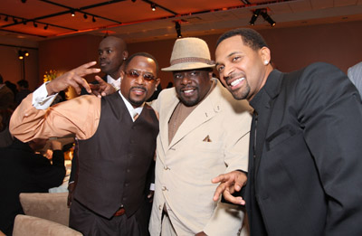 Martin Lawrence, Cedric the Entertainer and Mike Epps at event of Sveikas sugrizes, Roskai Dzenkinsai! (2008)