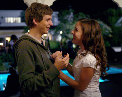 Still of Michael Cera and Martha MacIsaac in Superbad (2007)