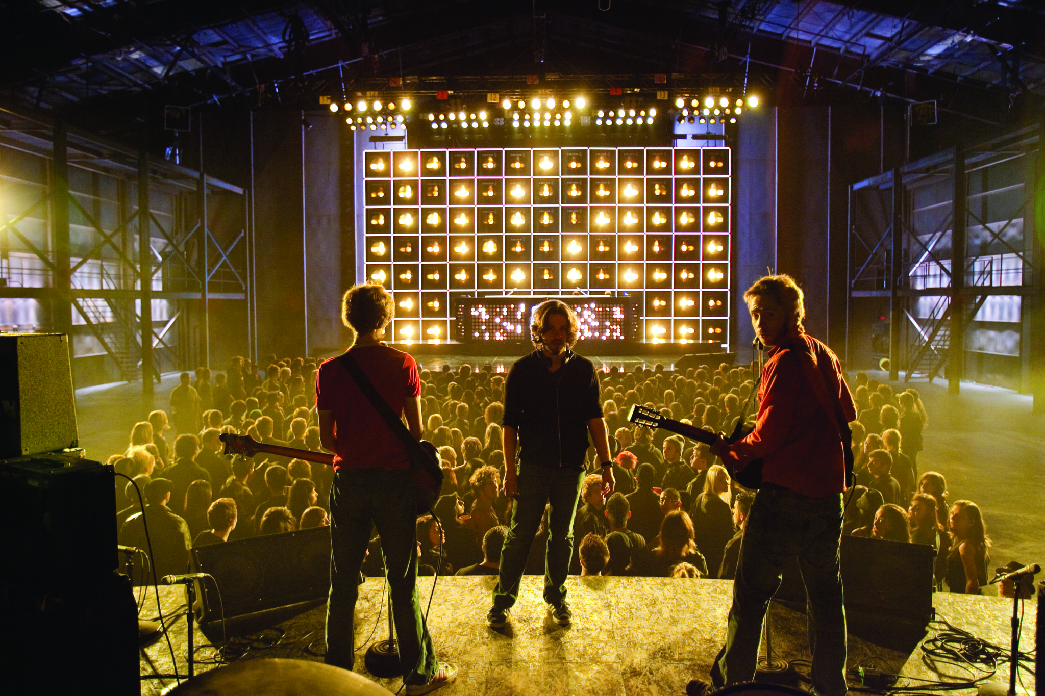 Still of Michael Cera, Mark Webber and Edgar Wright in Skotas Pilgrimas pries pasauli (2010)