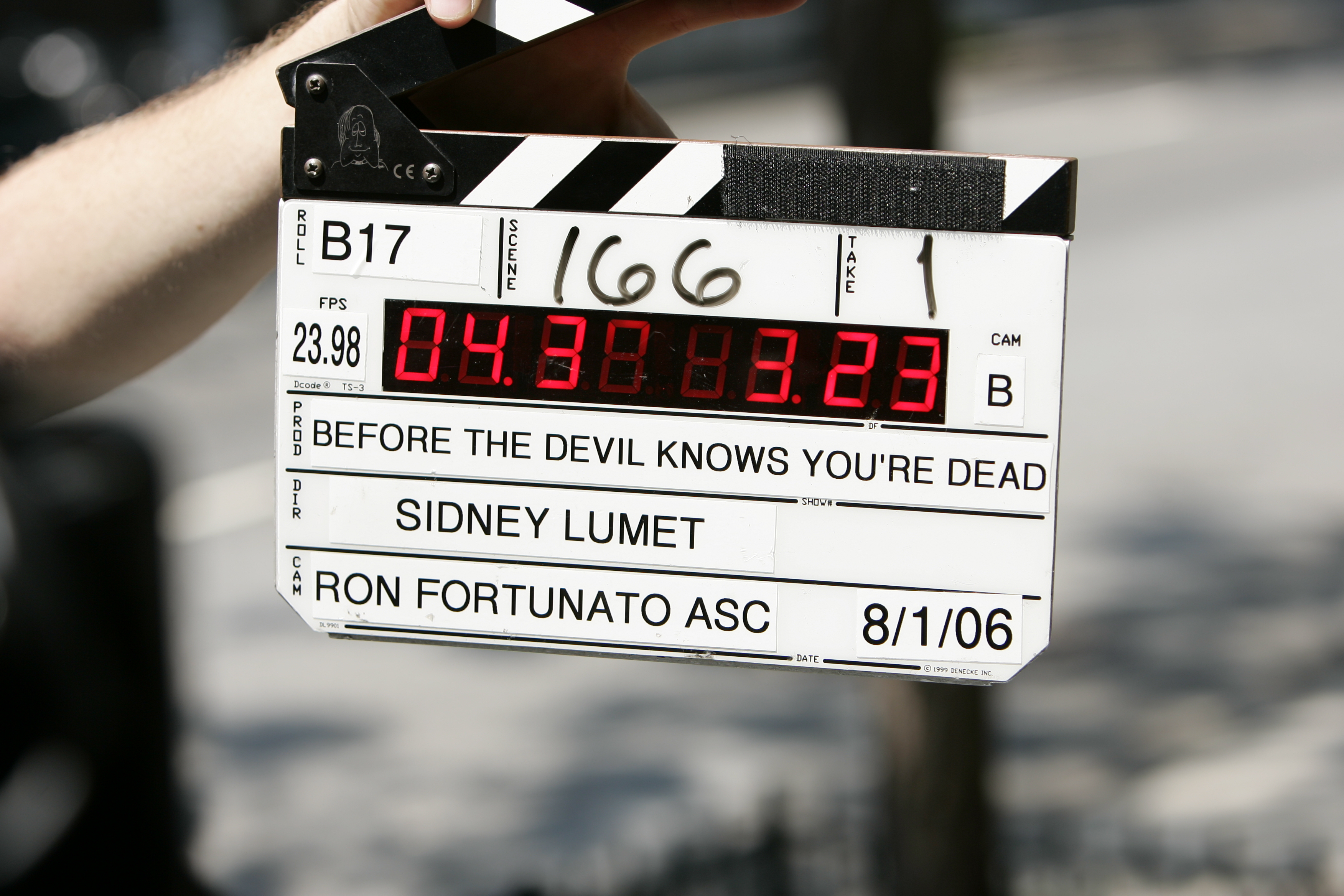 Ist day of shooting Before The Devil Knows You're Dead