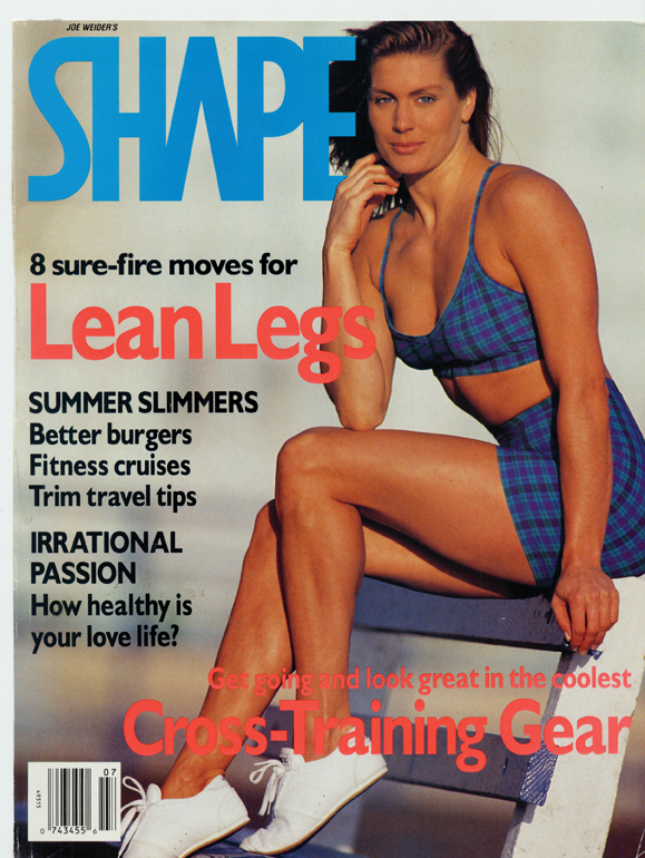 Shape Magazine cover with LaReine Chabut