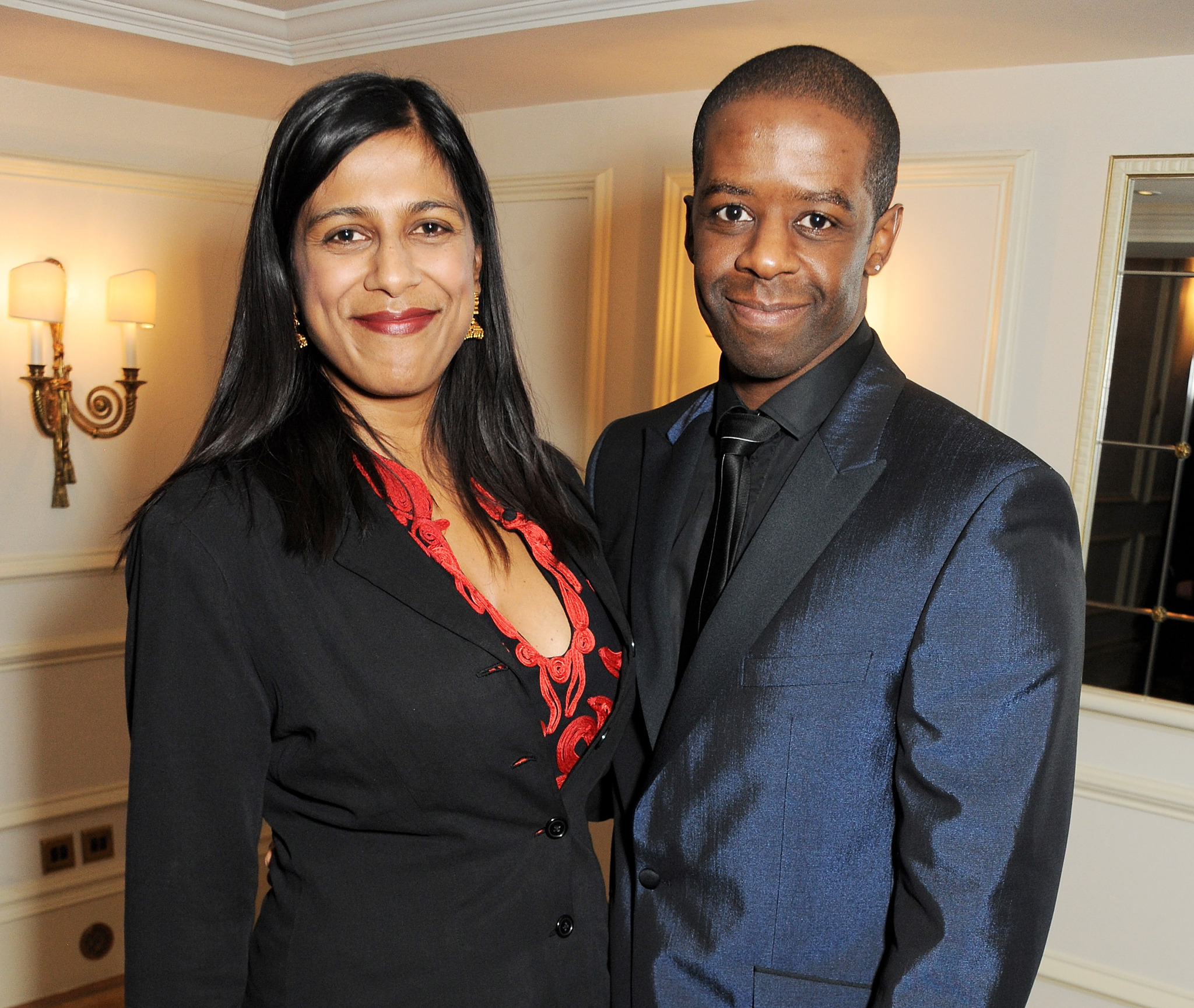 Lolita Chakrabarti and Adrian Lester