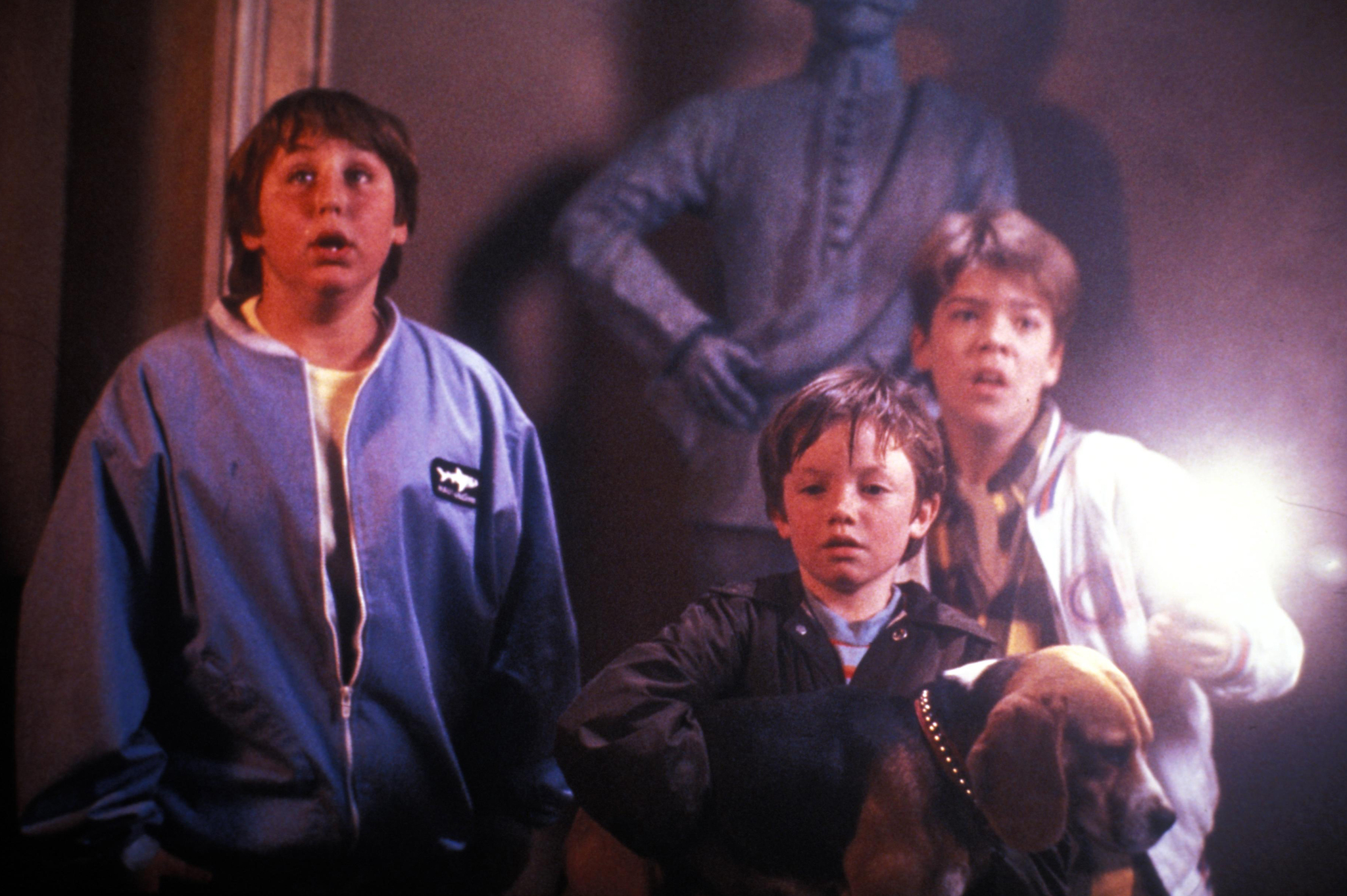 Still of Brent Chalem, Michael Faustino and Andre Gower in The Monster Squad (1987)