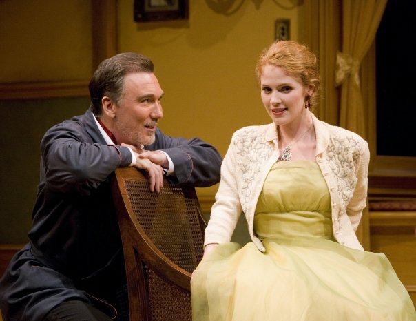 Patrick Page and Erin Chambers in 