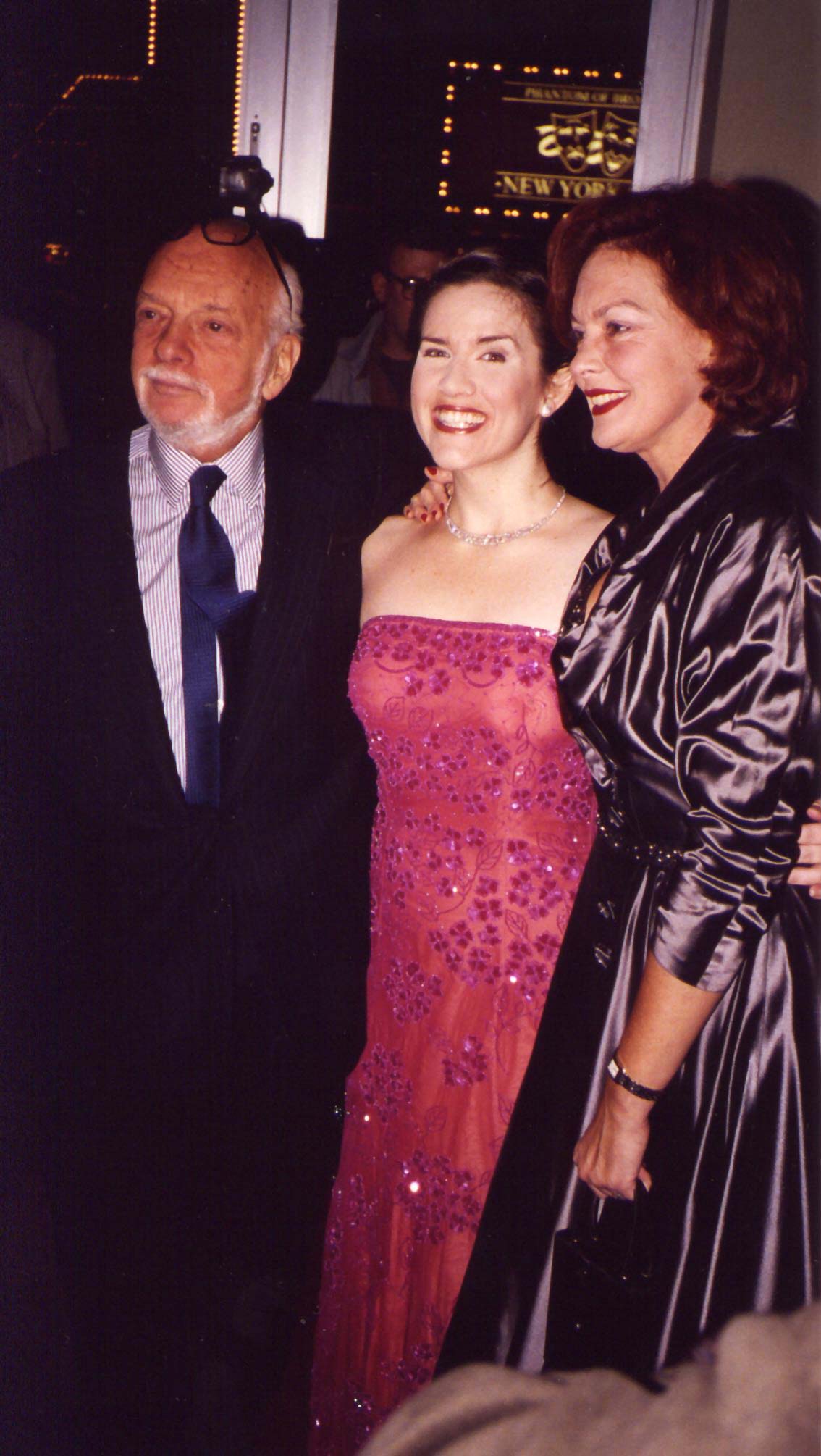 Hollywood Arms Broadway, opening night with Hal Prince and Michele Pawk