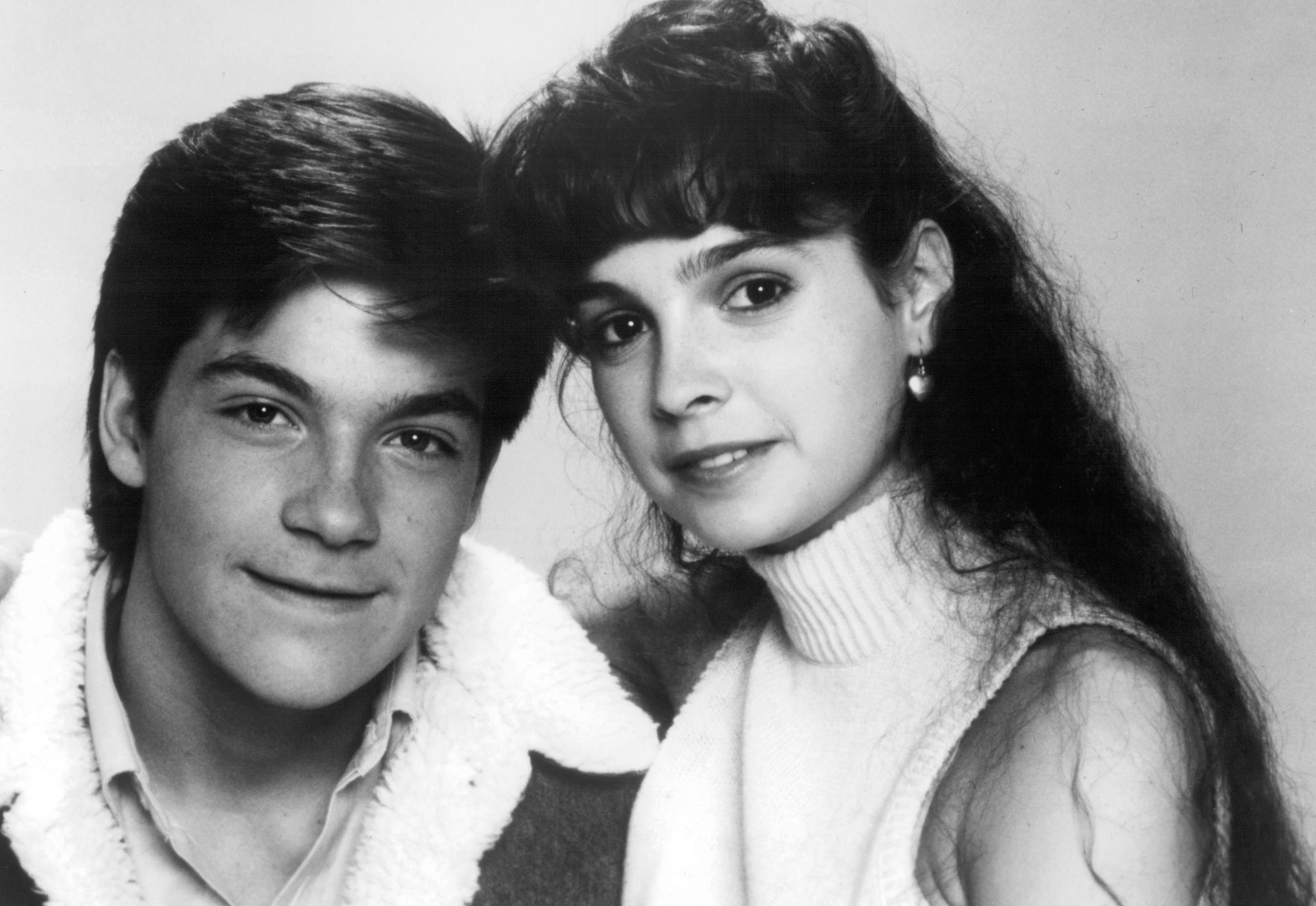 Still of Jason Bateman and Estee Chandler in Teen Wolf Too (1987)