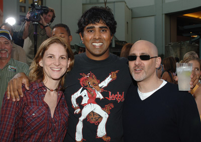 Jay Chandrasekhar, Jeff Robinov and Dana Goldberg at event of The Dukes of Hazzard (2005)