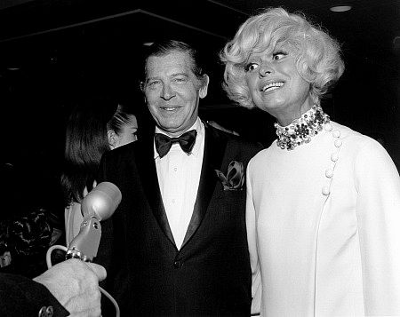 Milton Berle with Carol Channing, 1966.