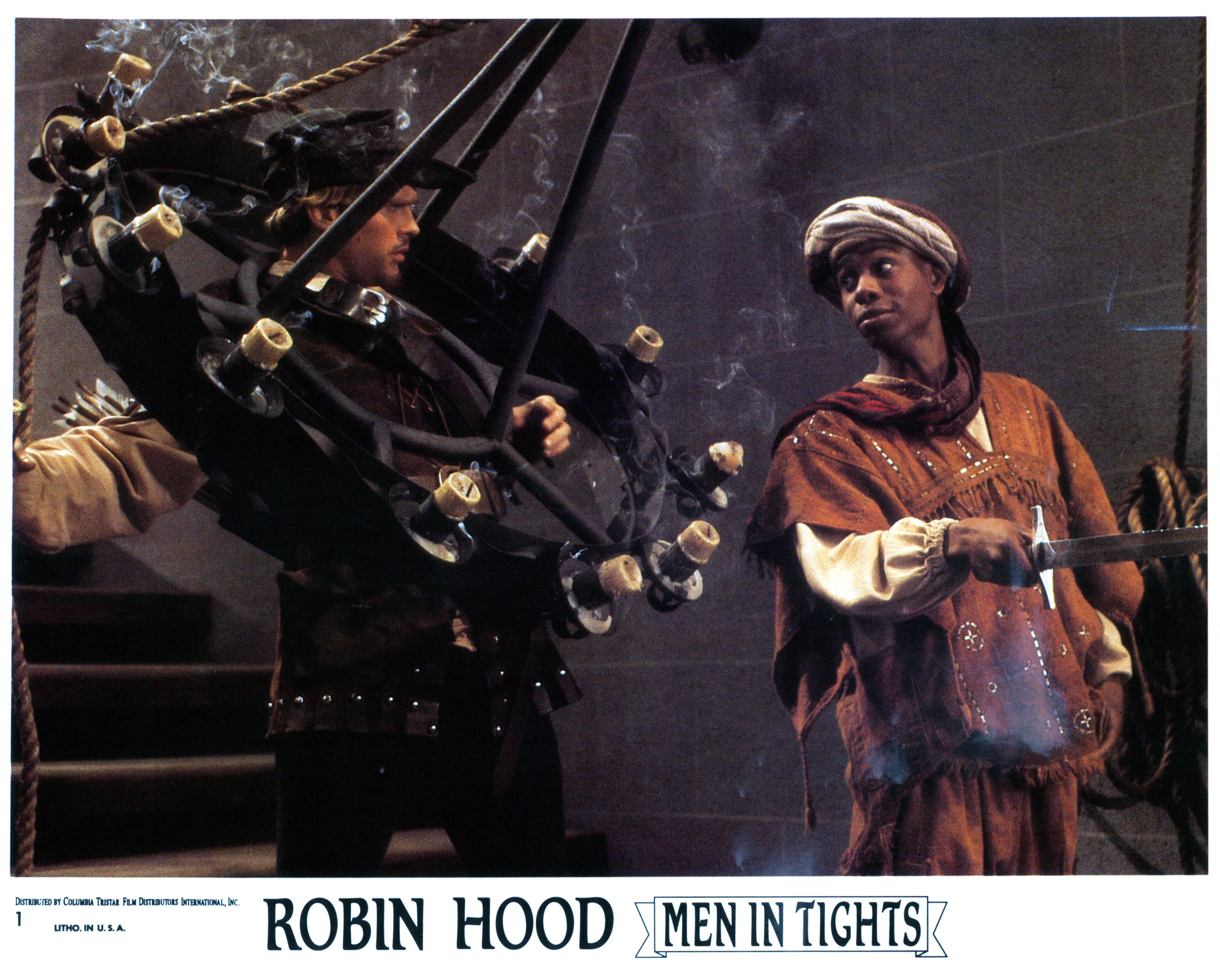 Still of Cary Elwes and Dave Chappelle in Robin Hood: Men in Tights (1993)
