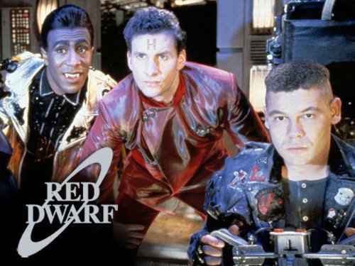 Chris Barrie, Craig Charles and Danny John-Jules in Red Dwarf (1988)