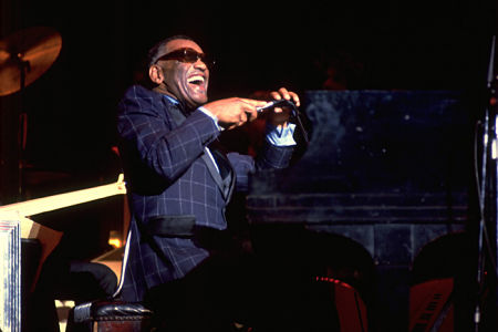 Ray Charles performing in Richmond, Virginia 1987