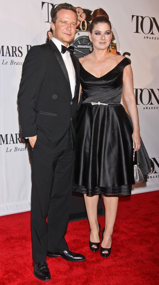 Will Chase and Debra Messing--2013 67th Annual Tony Awards