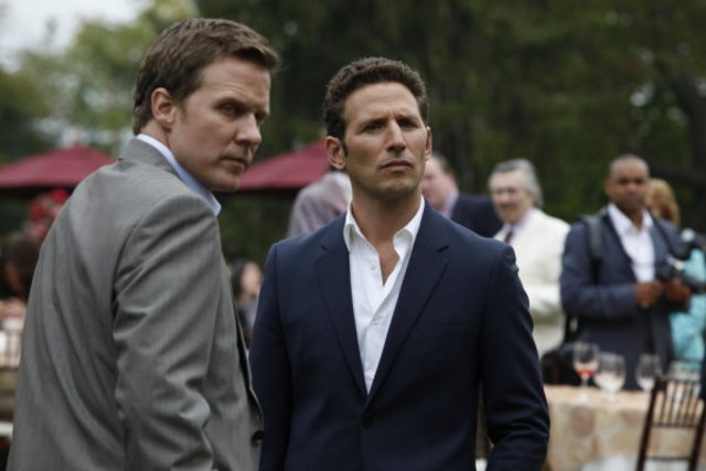 Will Chase and Mark Feuerstein in Royal Pains