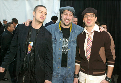 Joey Fatone, Justin Timberlake and J.C. Chasez