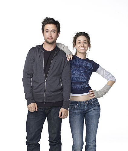 Still of Emmy Rossum and Justin Chatwin in Shameless (2011)