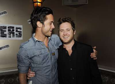 A.J. Buckley and Justin Chatwin