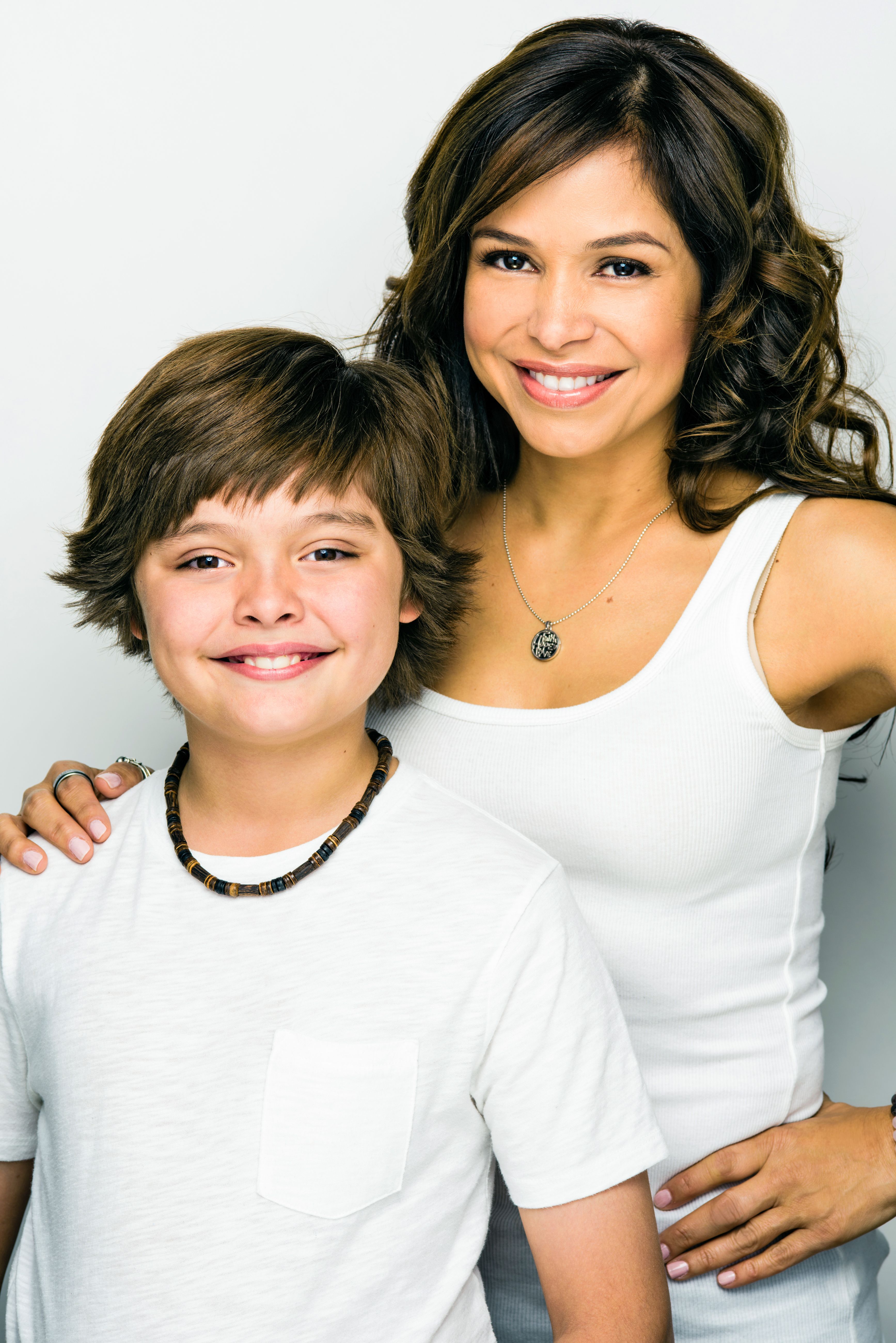 Annette M. Lesure with working actor and son, Preston Jude Lesure.