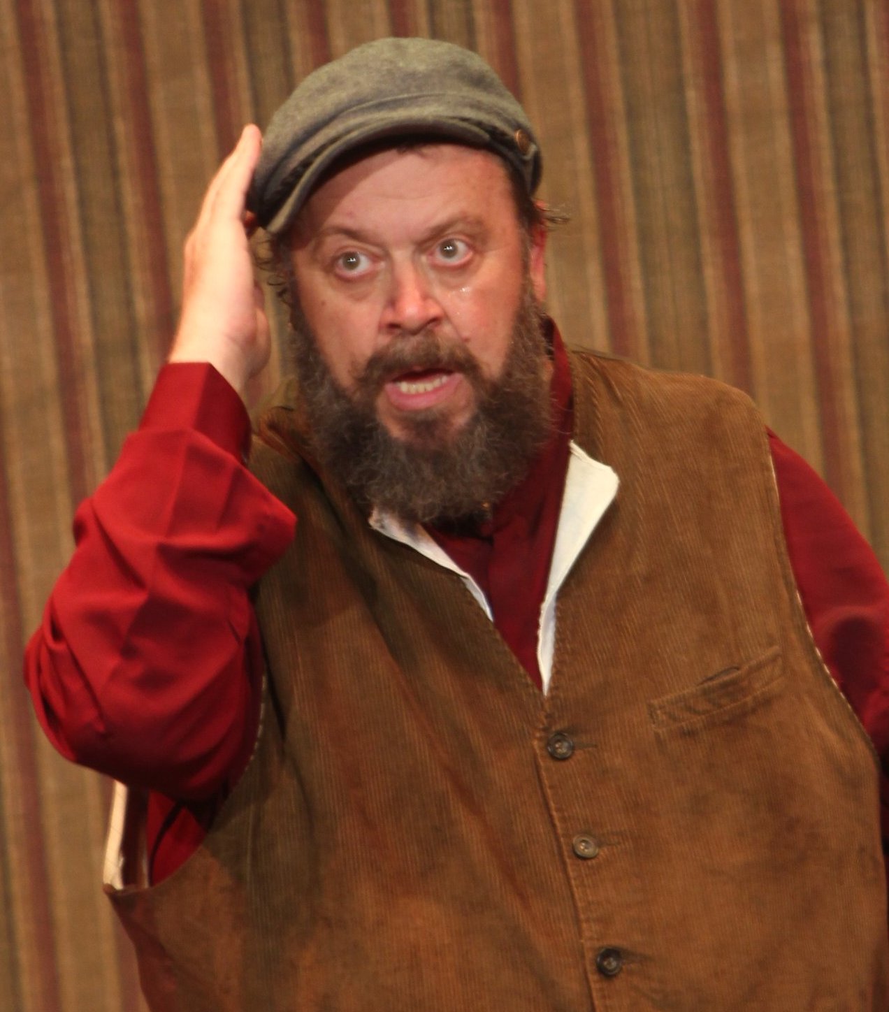 Christopher Chisholm as Tevye in Fiddler on the Roof