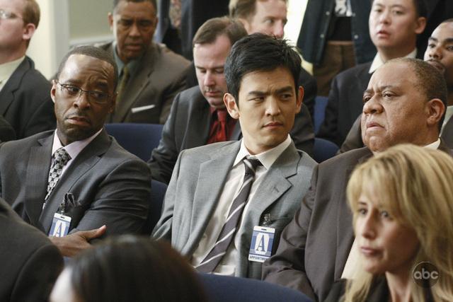 Still of Courtney B. Vance, John Cho and Barry Shabaka Henley in Zvilgsnis i ateiti (2009)