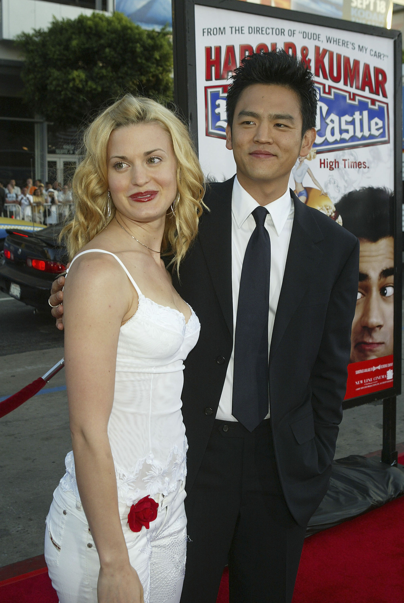 John Cho and Brooke D'Orsay