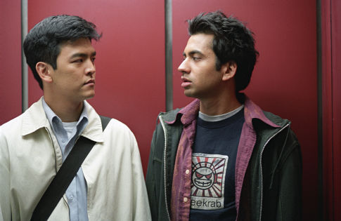 Still of John Cho and Kal Penn in Harold & Kumar Go to White Castle (2004)
