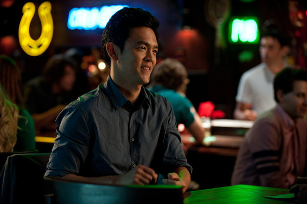Still of John Cho in Go On: Dinner Takes All (2012)