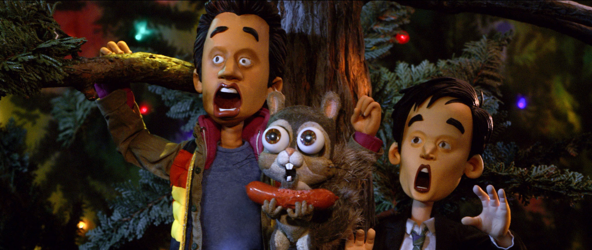 Still of John Cho and Kal Penn in A Very Harold & Kumar 3D Christmas (2011)