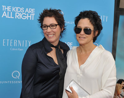 Lisa Cholodenko and Wendy Melvoin at event of The Kids Are All Right (2010)