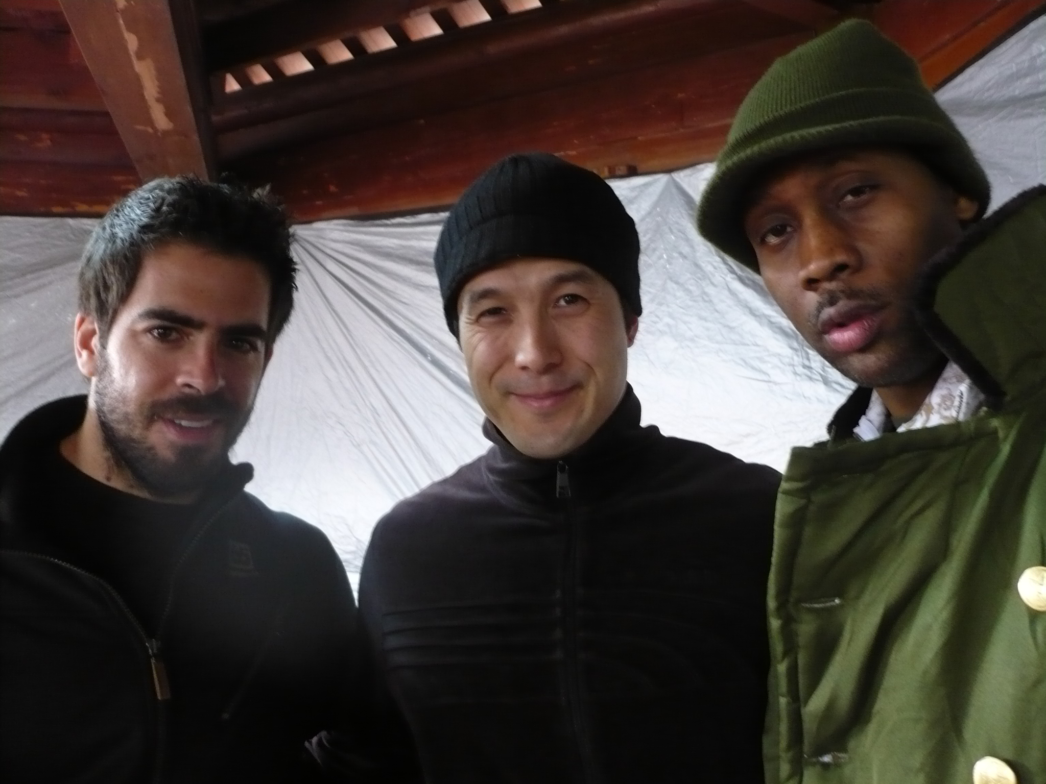 With RZA and Eli Roth on The Man With The Iron Fists