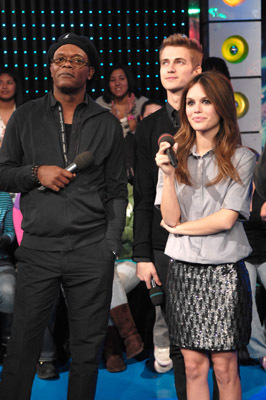 Samuel L. Jackson, Hayden Christensen and Rachel Bilson