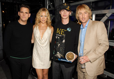 Matt Dillon, Kate Hudson, Owen Wilson and Hayden Christensen at event of 2006 MTV Movie Awards (2006)