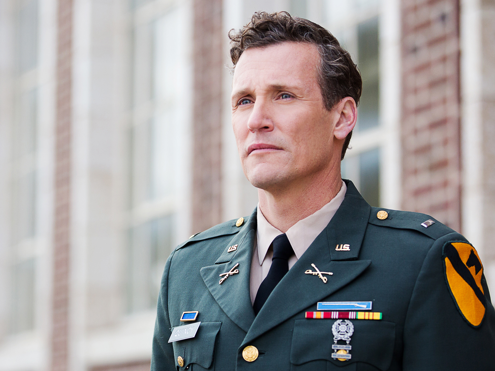 Scott Christopher plays Lieutenant Frank Quincy on Granite Flats, Season 3.