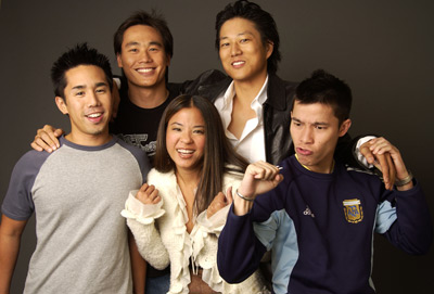 Karin Anna Cheung, Roger Fan, Sung Kang, Parry Shen and Jason Tobin at event of Better Luck Tomorrow (2002)