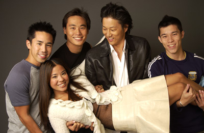 Karin Anna Cheung, Roger Fan, Sung Kang, Parry Shen and Jason Tobin at event of Better Luck Tomorrow (2002)