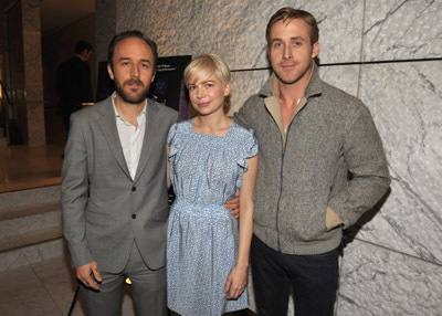 Derek Cianfrance, Ryan Gosling and Michelle Williams at event of Blue Valentine (2010)