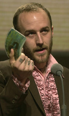 Derek Cianfrance wins the grand jury prize for cinematography at the 2003 Sundance Film Festival.