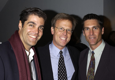 Mark Ciardi, Gordon Gray and Mark Johnson at event of The Rookie (2002)