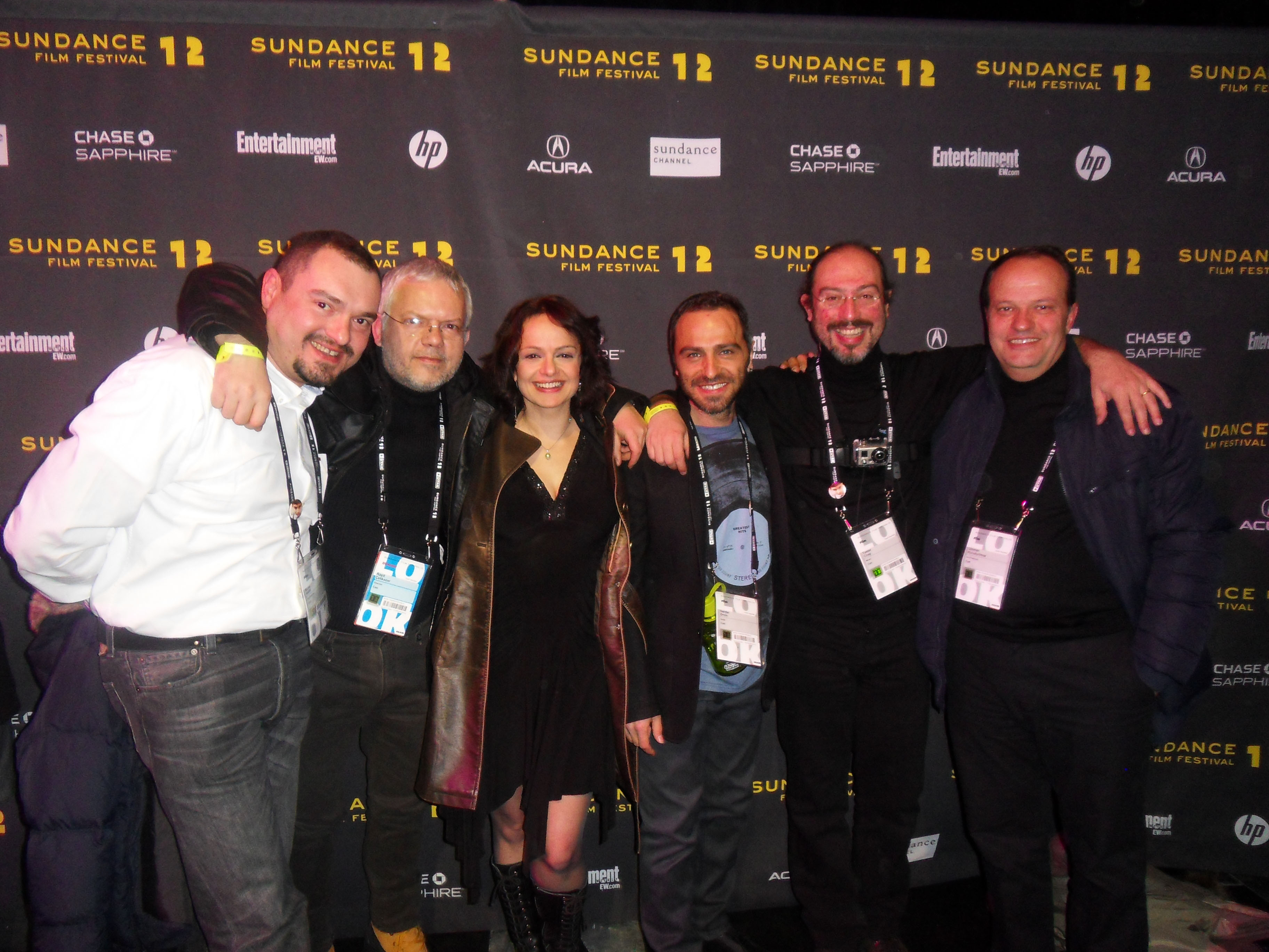At the Sundance Film Festival 2012.