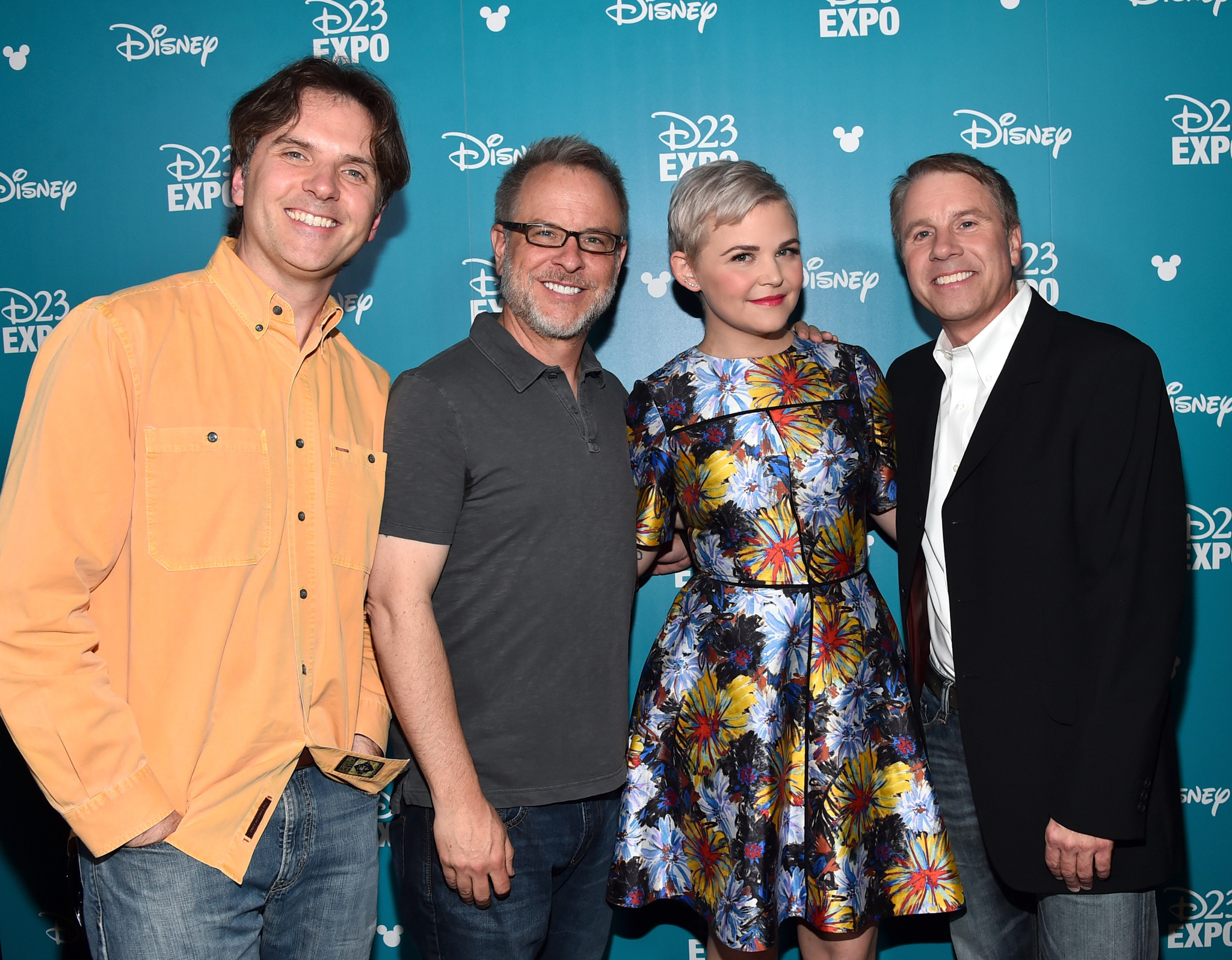 Howard Clark, Ginnifer Goodwin, Byron Howard, Rich Moore, Clark Spencer, Howard Rich and Rich Howard