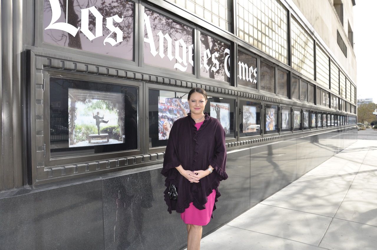 Endorsement meeting at the Los Angeles Times