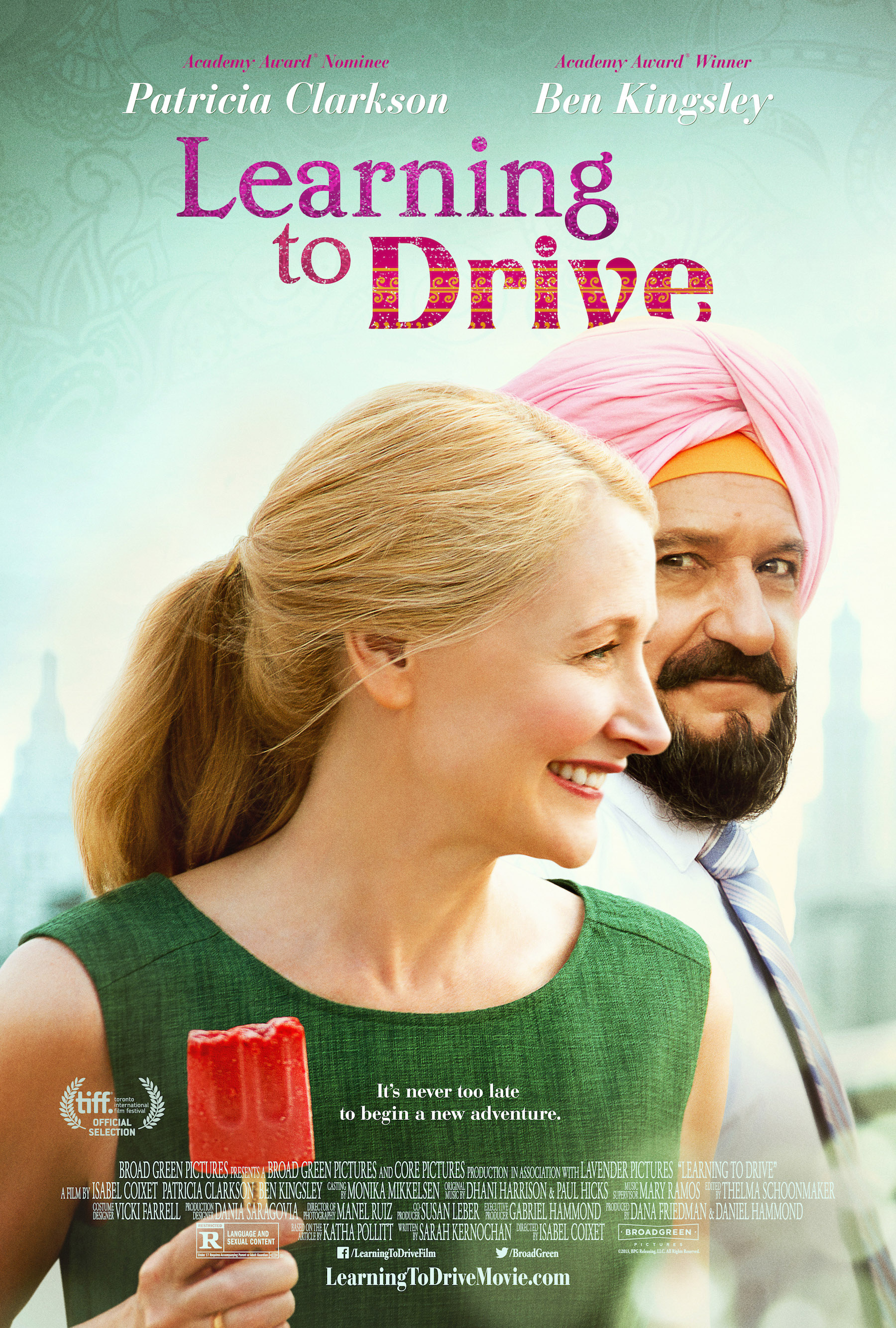 Ben Kingsley and Patricia Clarkson in Learning to Drive (2014)