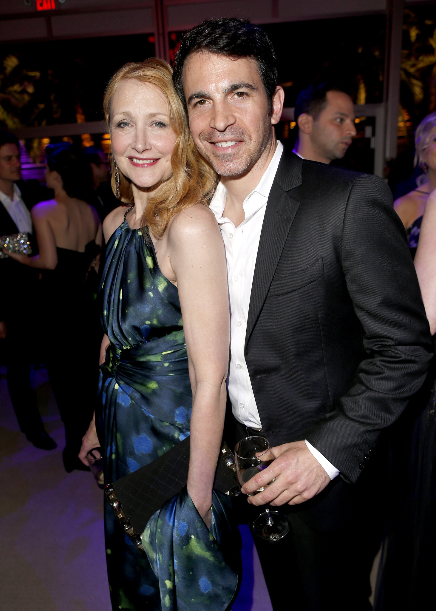 Patricia Clarkson and Chris Messina