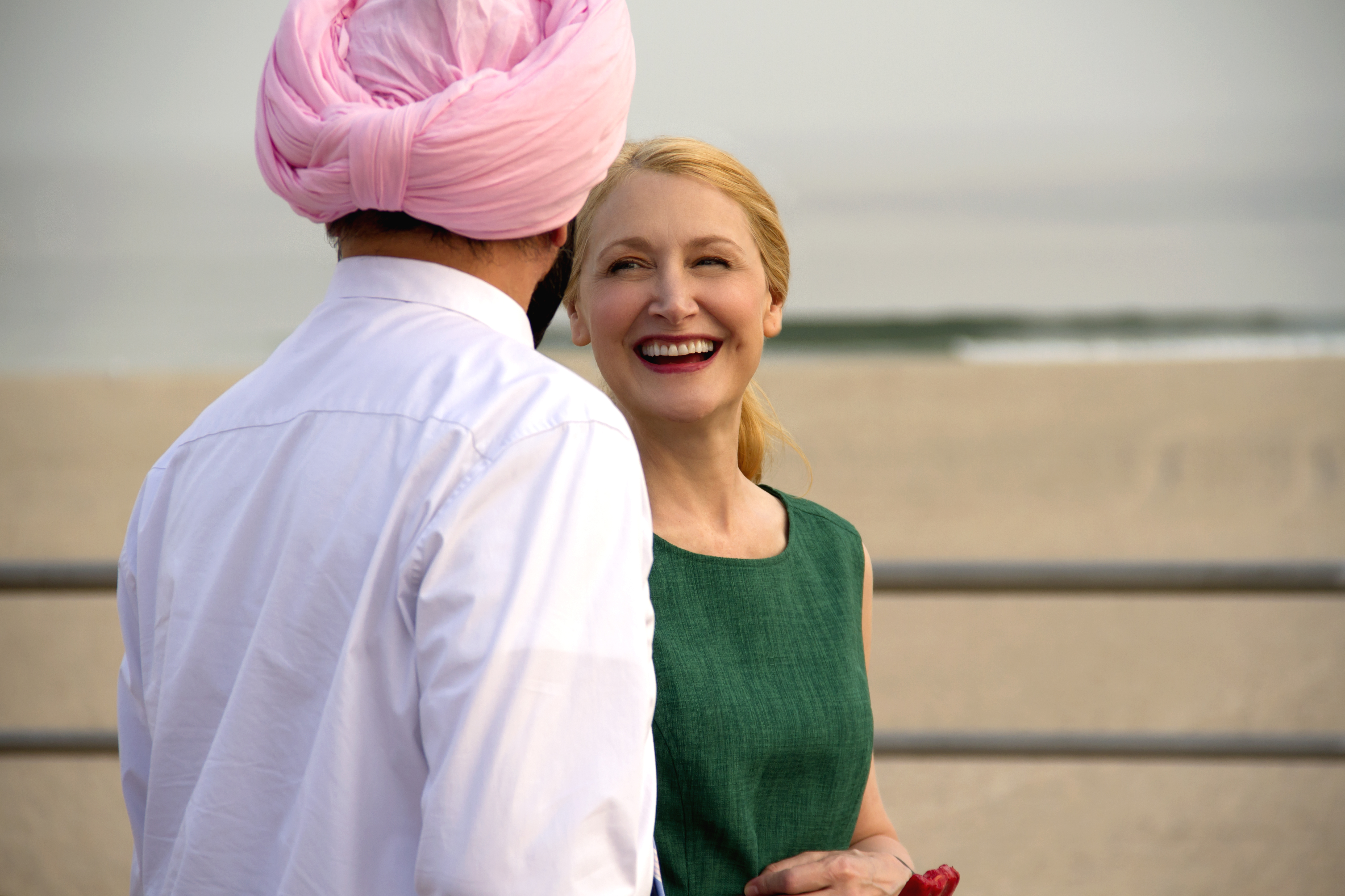 Still of Ben Kingsley and Patricia Clarkson in Learning to Drive (2014)