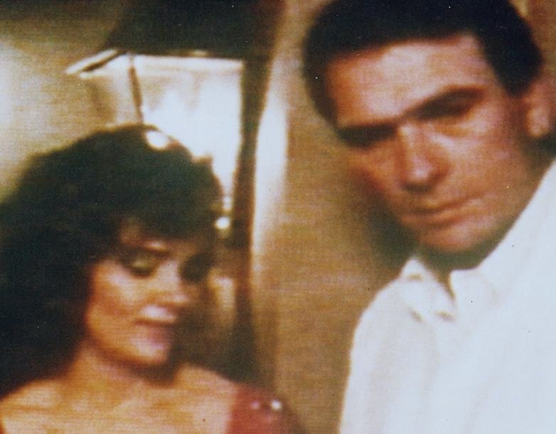 Pamela Roussel (aka Clay) with Tommy Lee Jones in DOUBLE AGENT