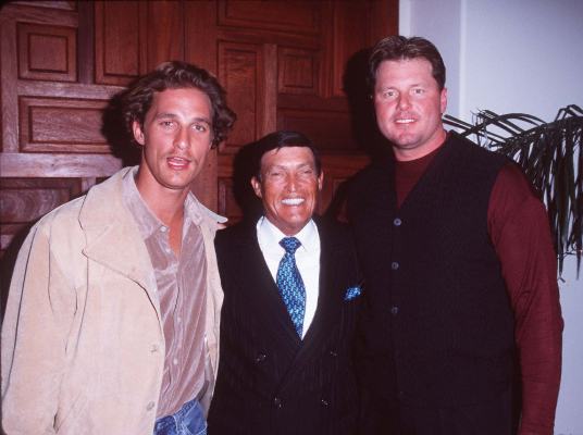 Matthew McConaughey, Roger Clemens and Chi Chi Rodriguez