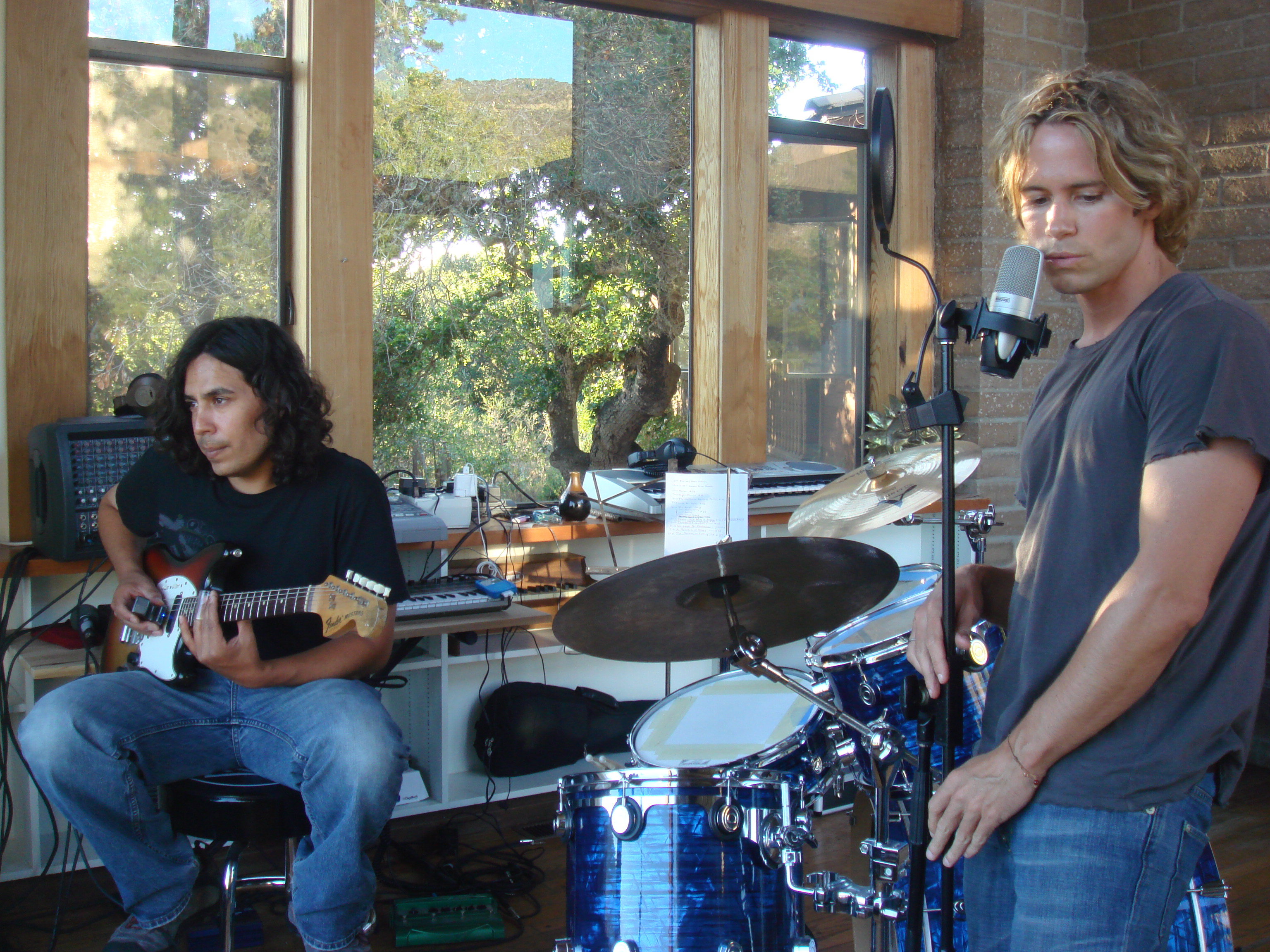 Carmel Valley, CA /Rehearsal for 'The Monarch Of Evening Time' w/ Jimmy Moon