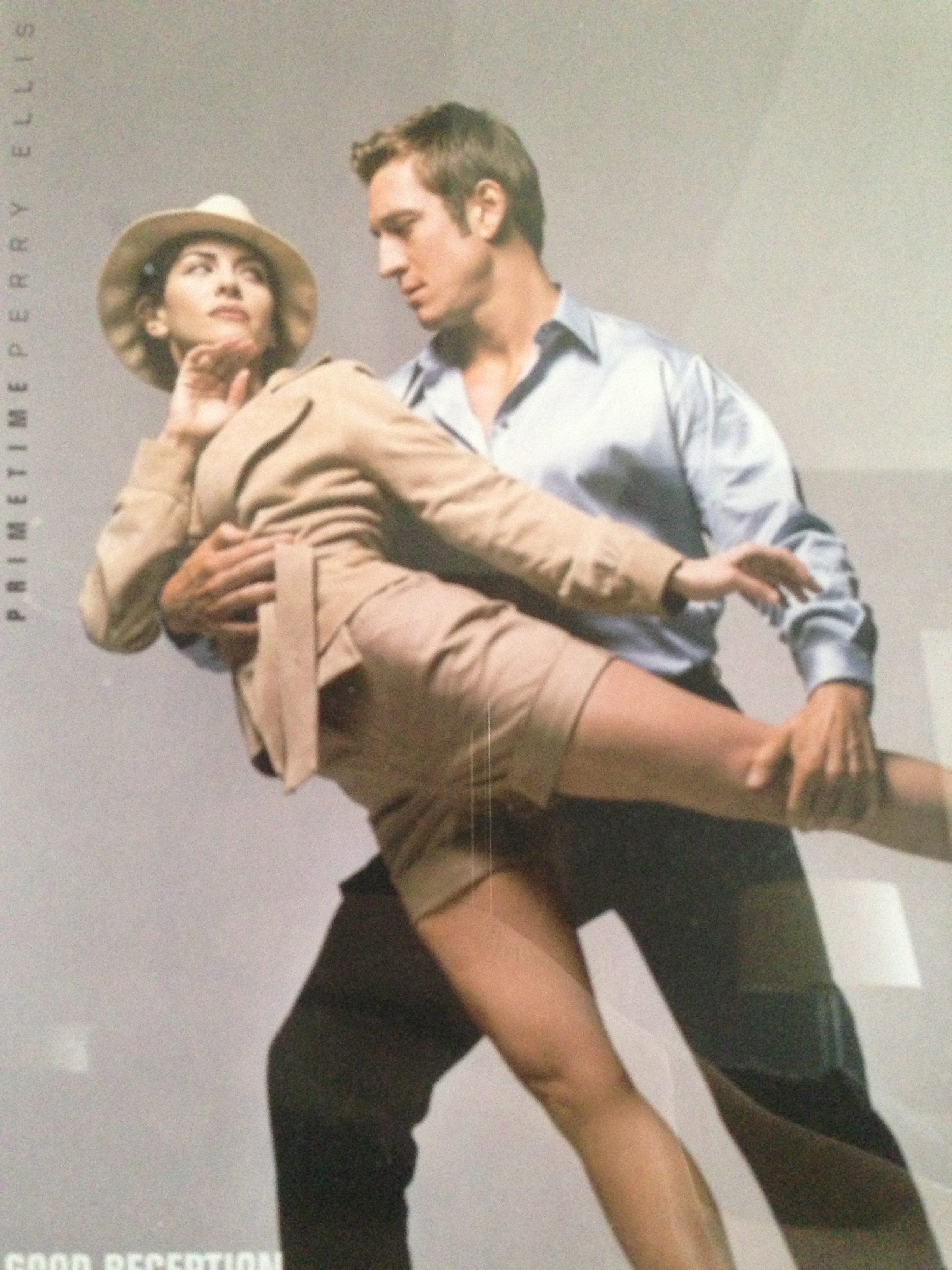 Robert Gant and Michelle Clunie from Queer as Folk for Perry Ellis/Details Magazine